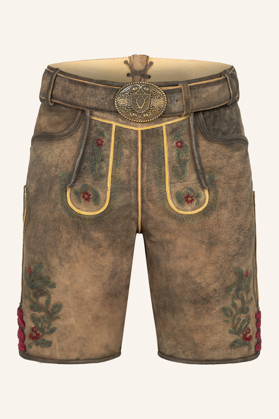 Lederhose Charlie met riem