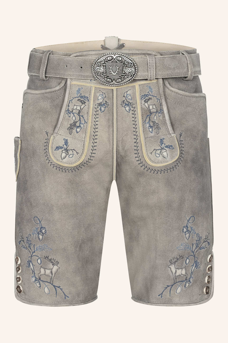 Lederhose Ulf met riem