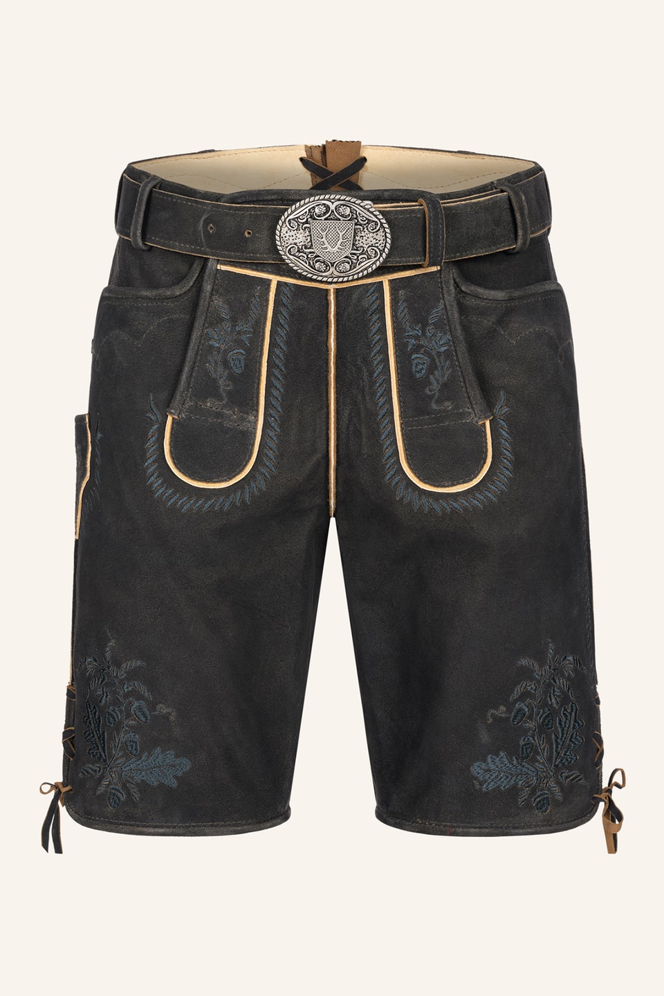 Lederhose Edo met riem
