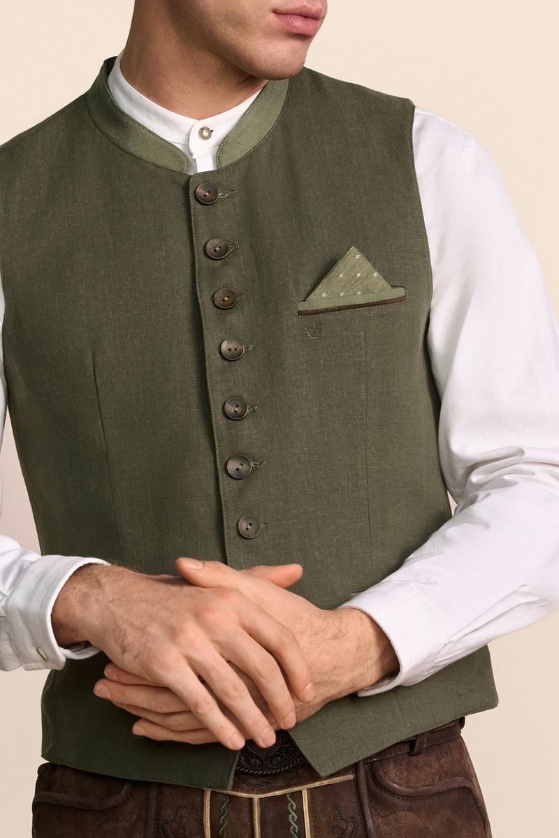 Trachten vest Camilo