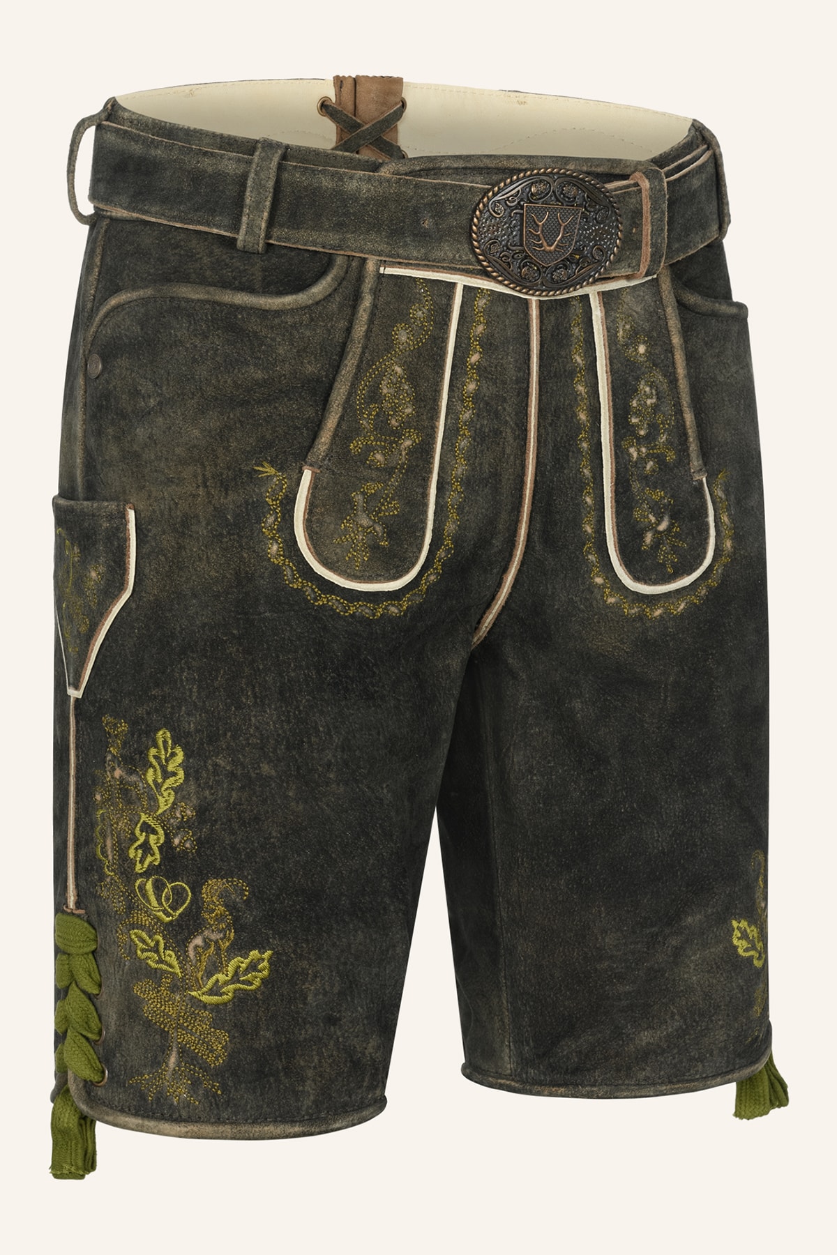 Lederhose Nilio met riem