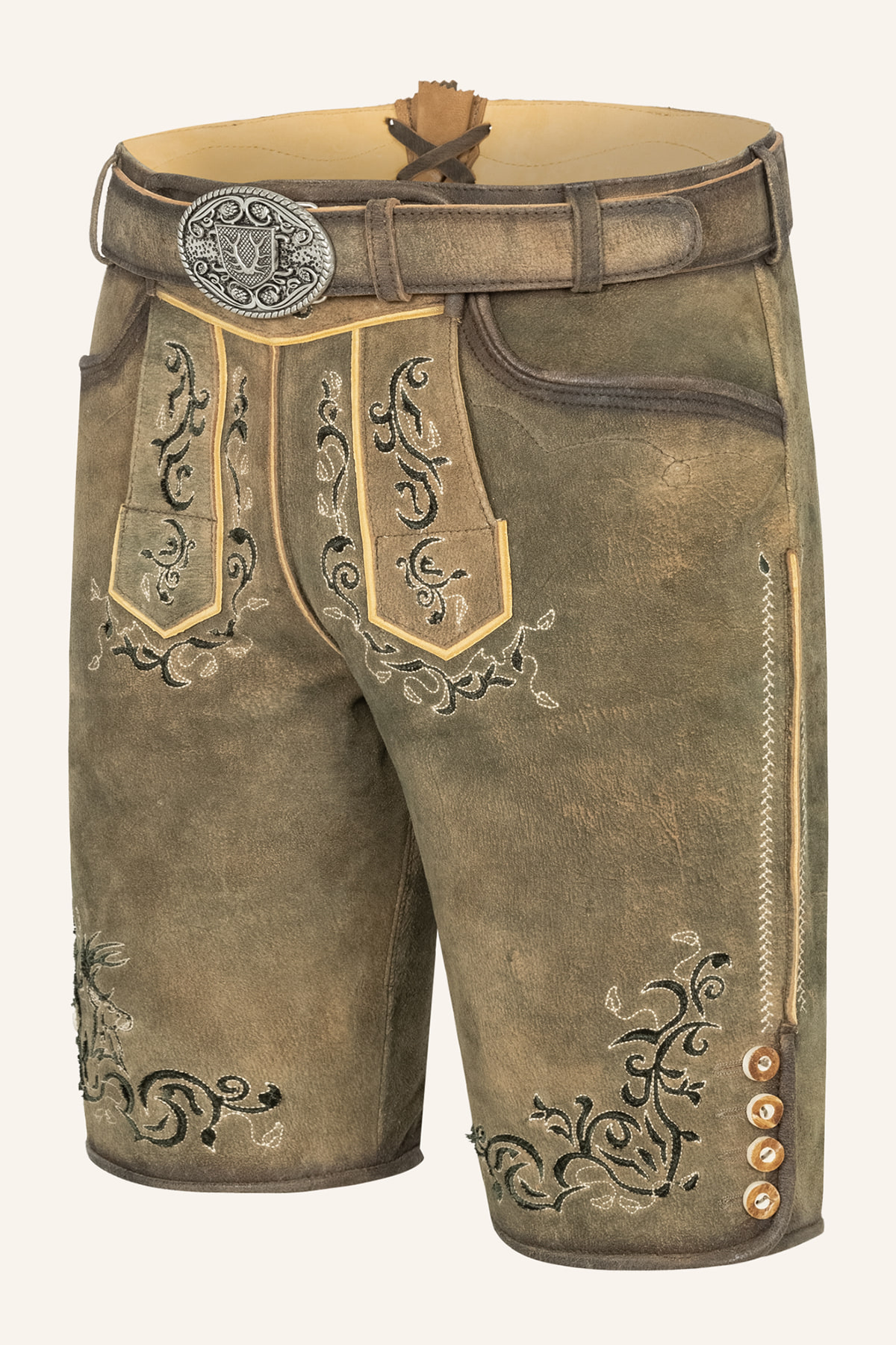 Lederhose Ismael met Riem