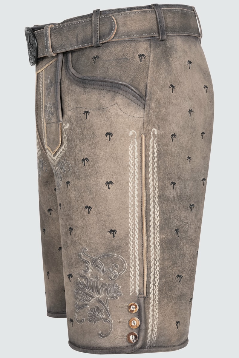 Lederhose Benni met riem