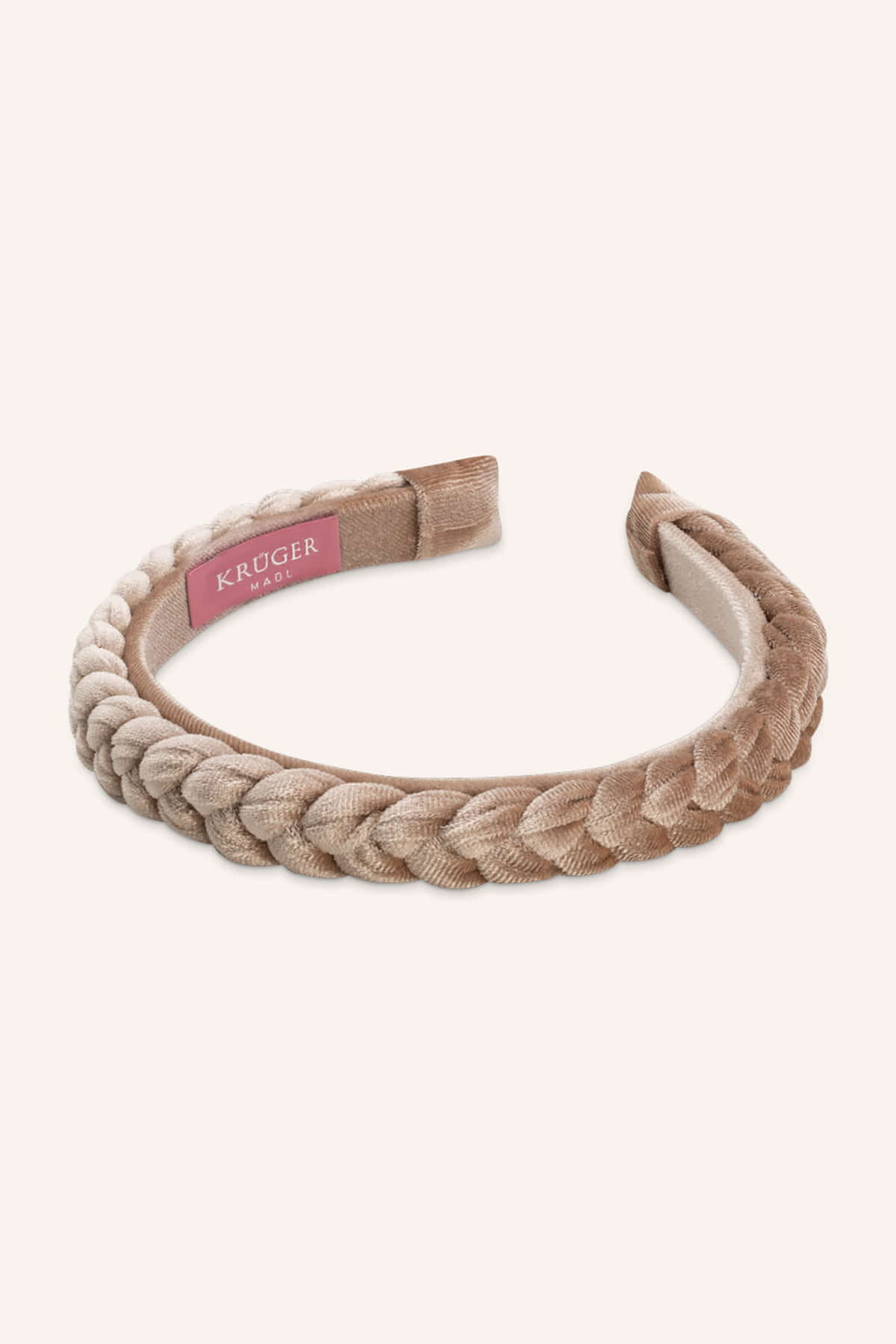 Smalle fluwelen haarband