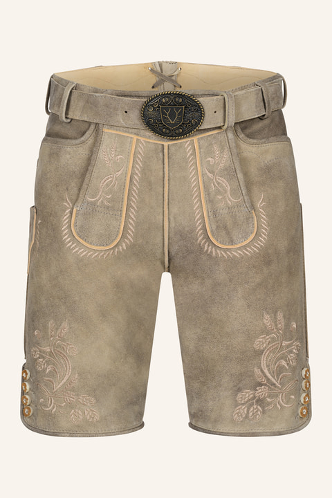 Lederhose Ryann met riem