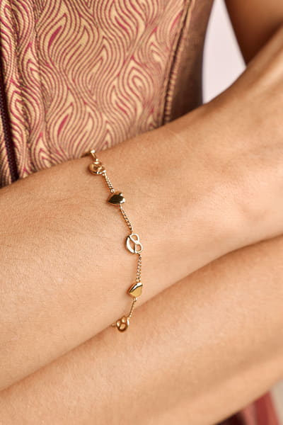 Armband Herzchen