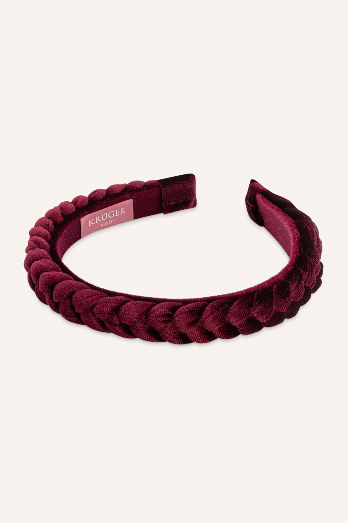 Smalle fluwelen haarband