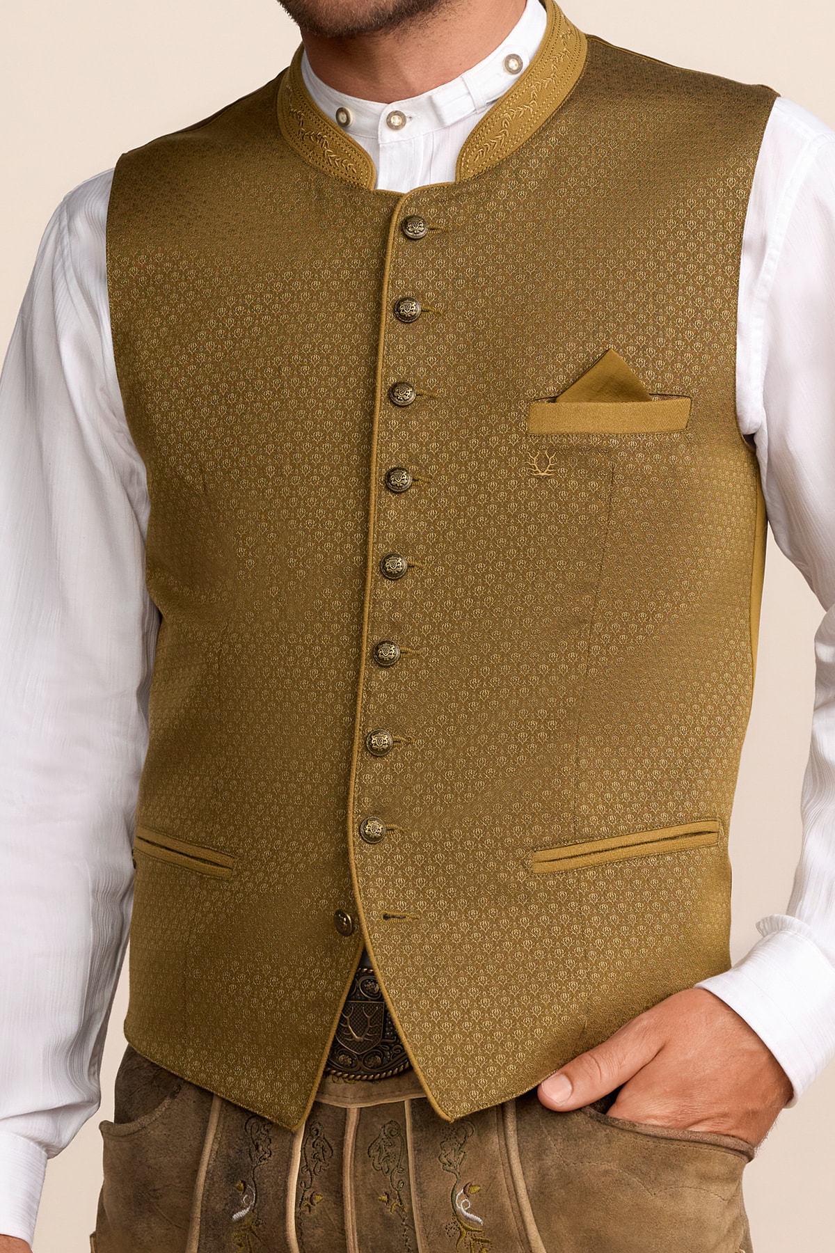 Trachten vest Andrew