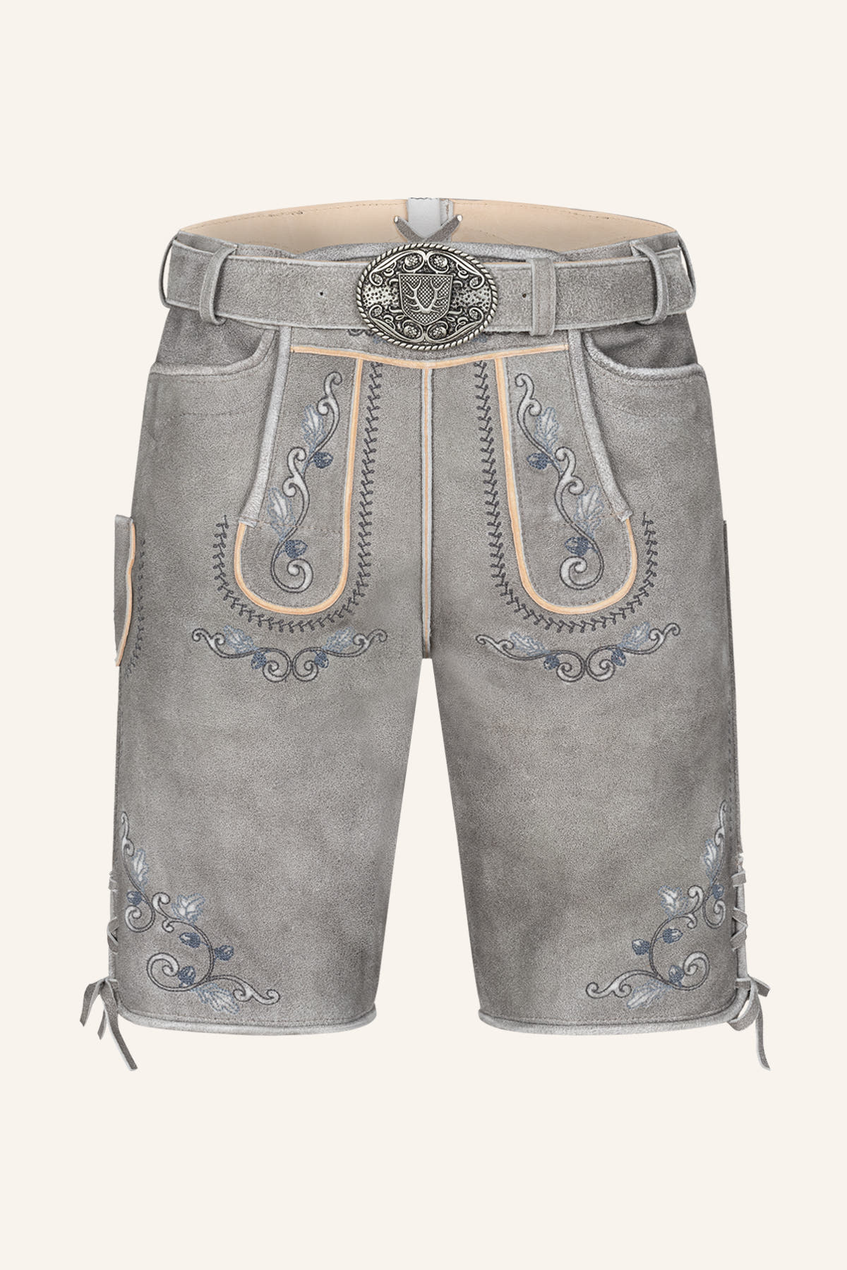Lederhose Emir met riem