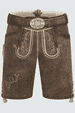 Lederhose Werner met riem
