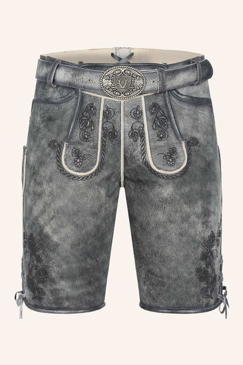 Lederhose Okko met riem