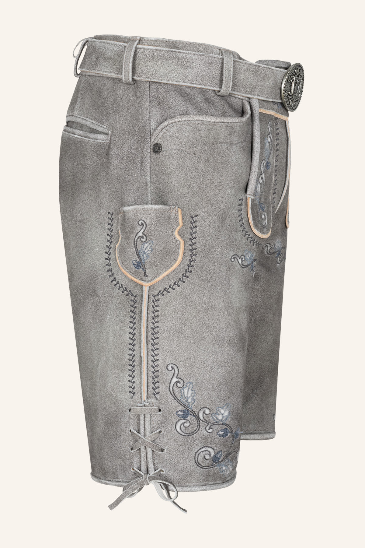 Lederhose Emir met riem