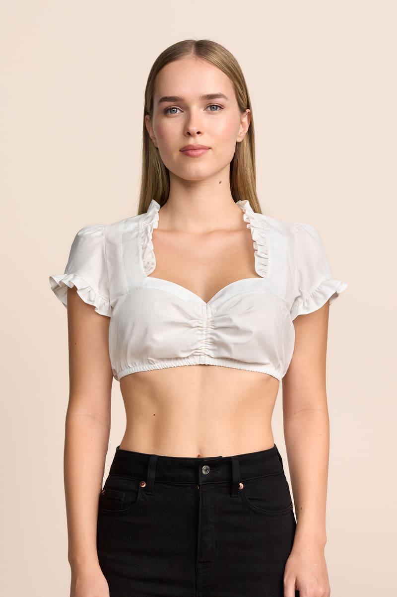 Dirndl blouse Sober V-Hals