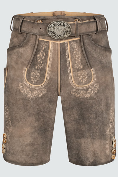 Lederhose Mailo met riem