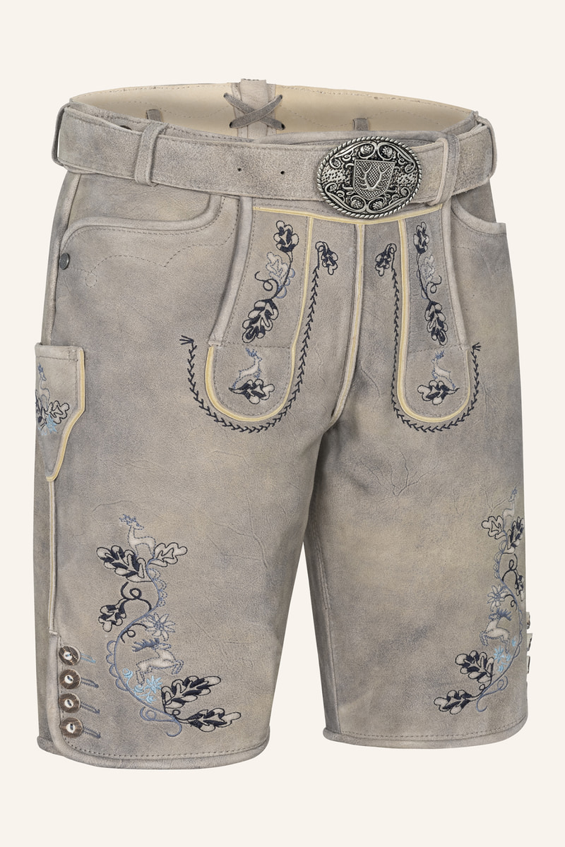 Lederhose Keanu met riem