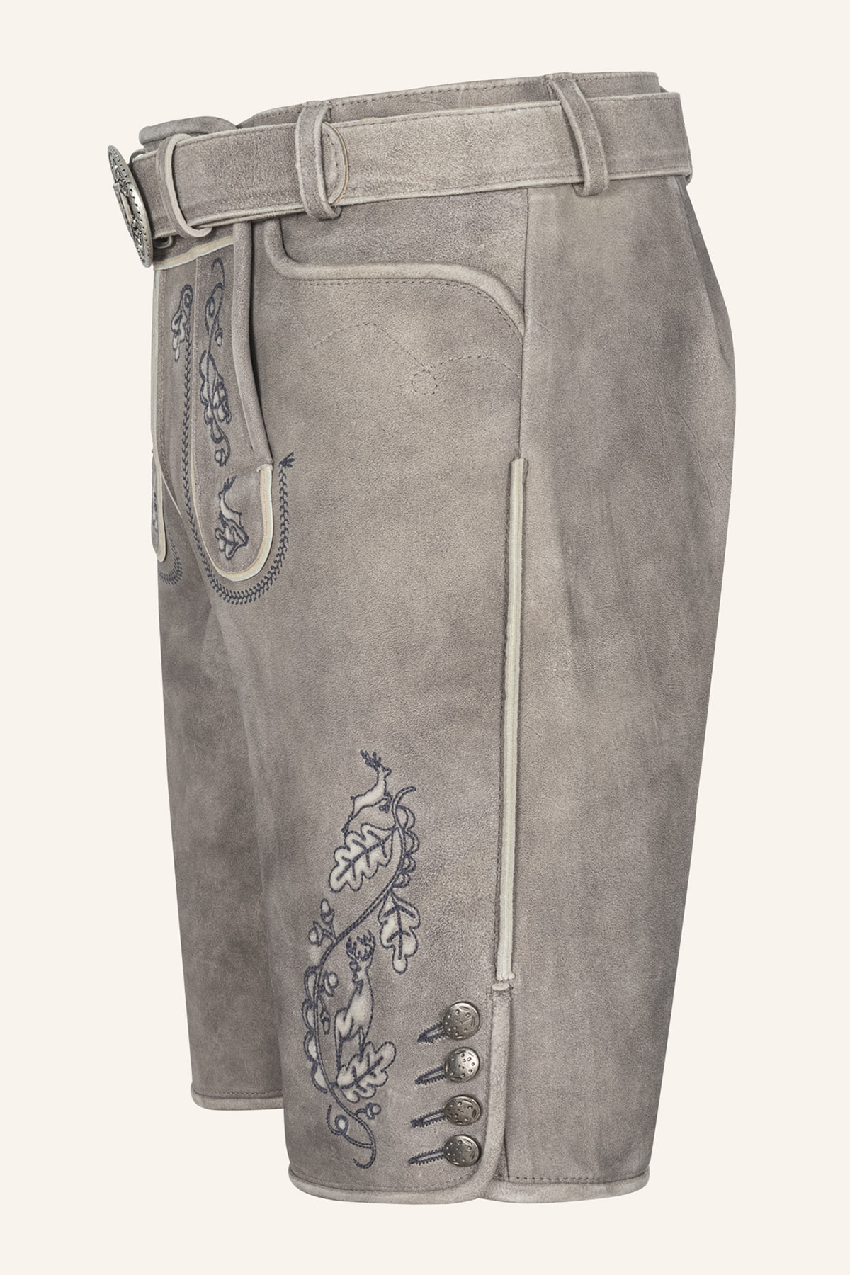 Lederhose Anakin met riem