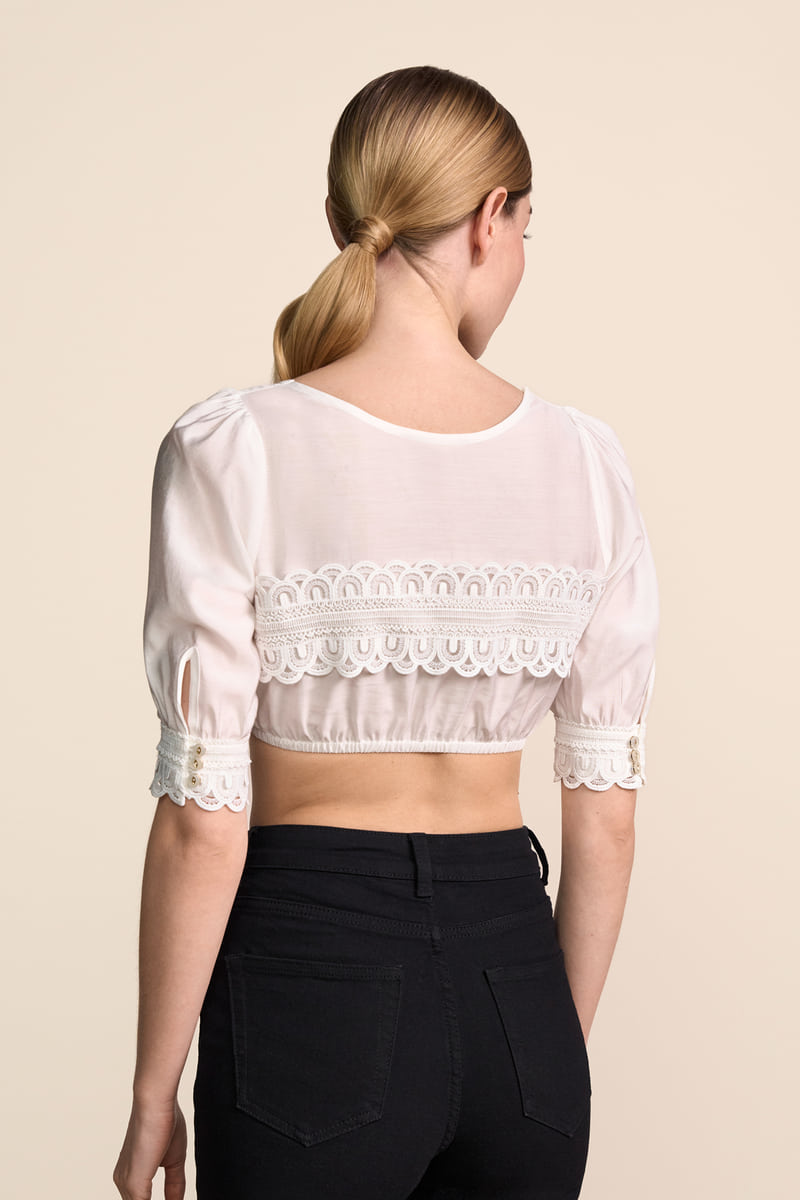 Dirndl blouse Wencke