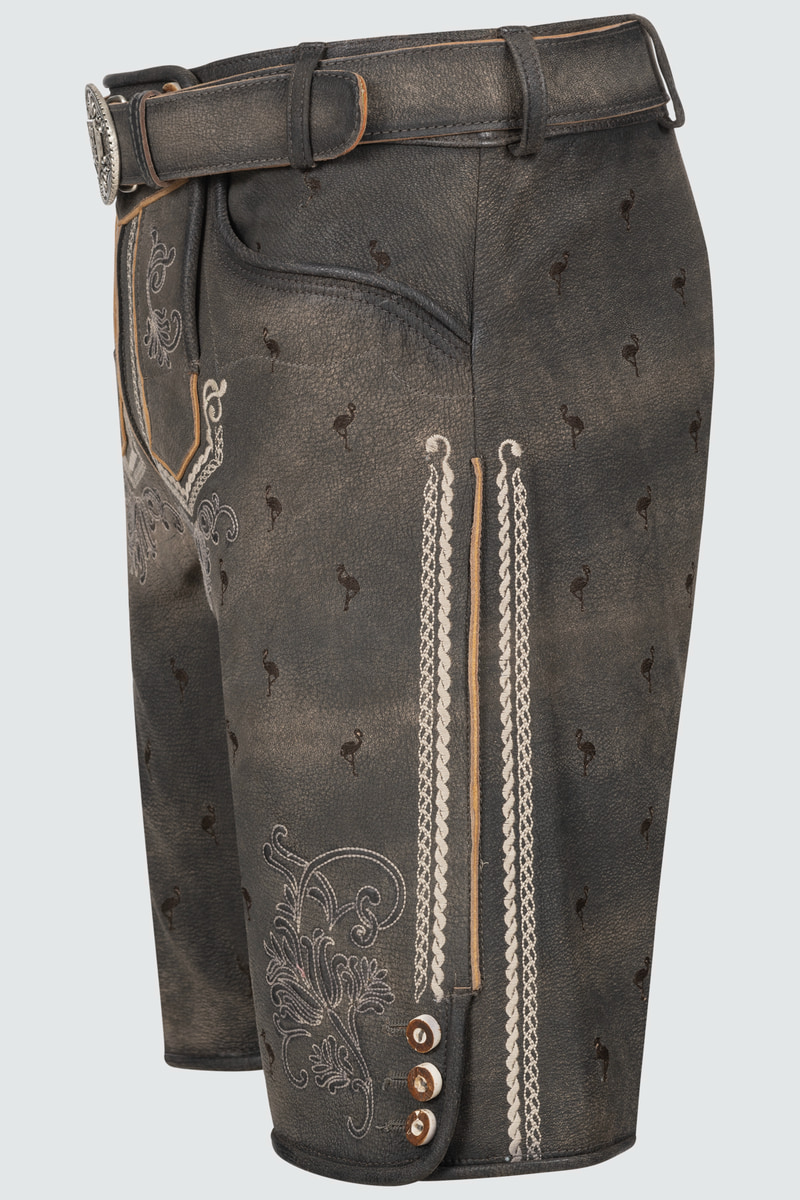 Lederhose Udo met riem