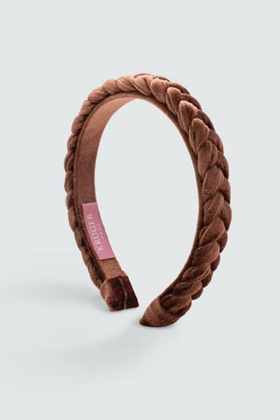 Smalle fluwelen haarband