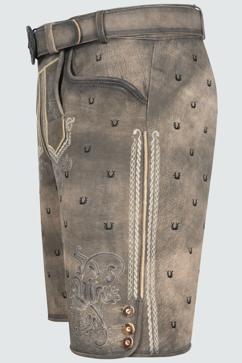 Lederhose Harvey met riem