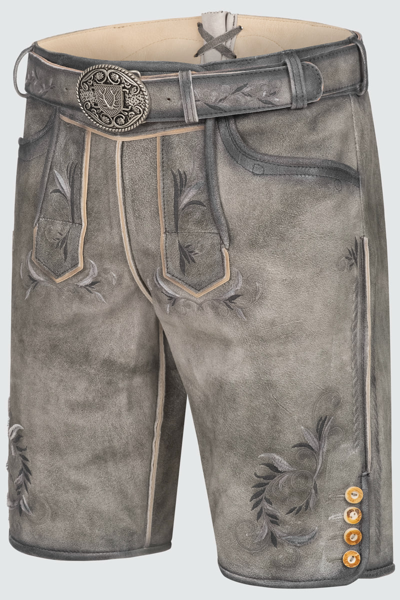 Lederhose Chris met riem
