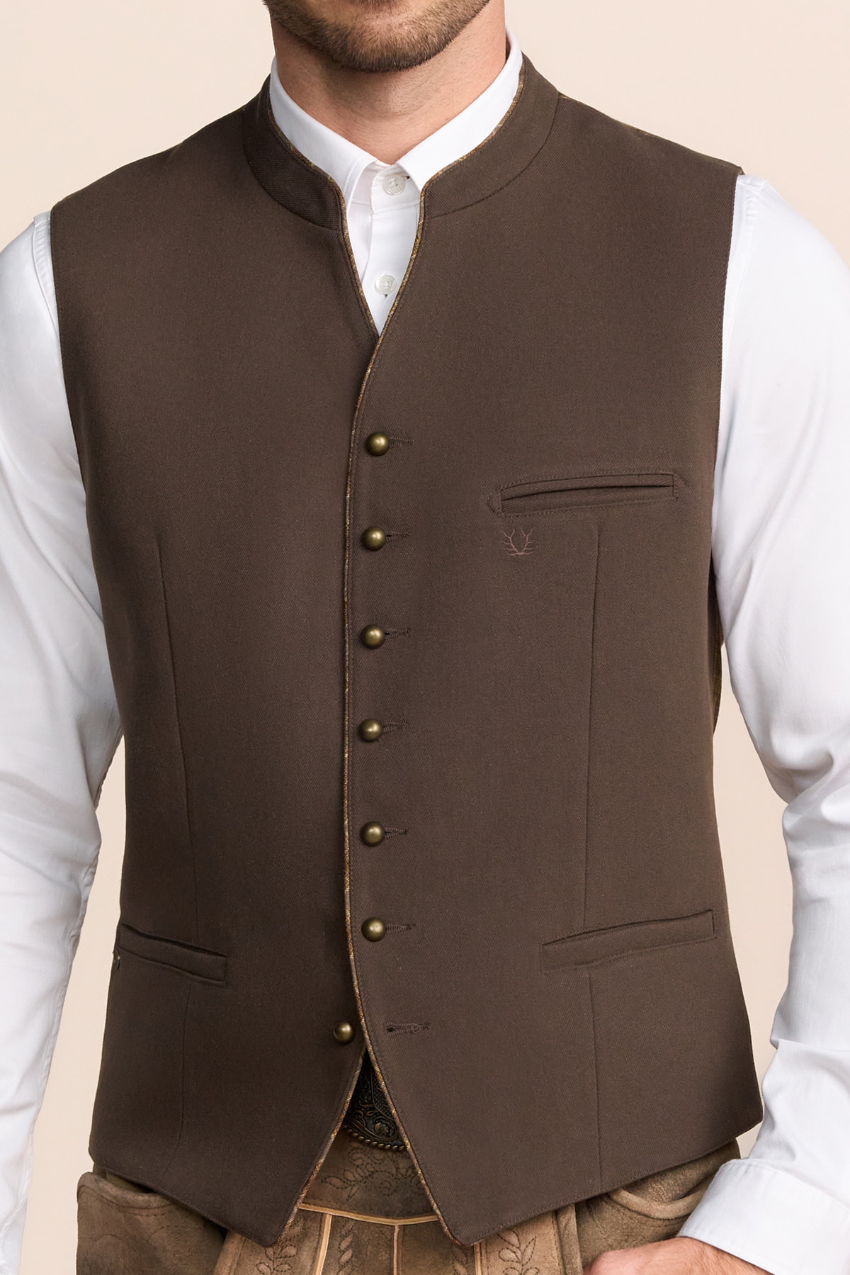 Trachten vest Arthur