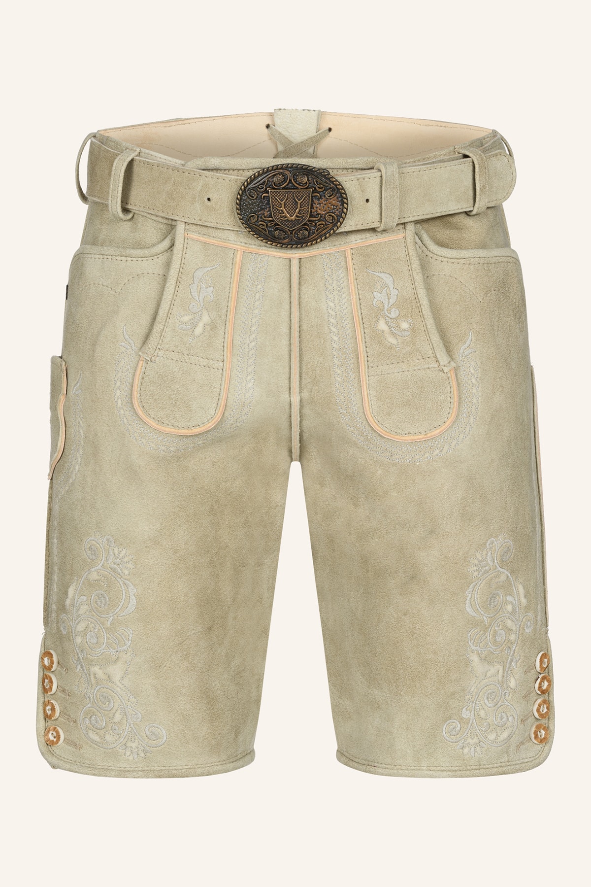 Lederhose Miquel met riem