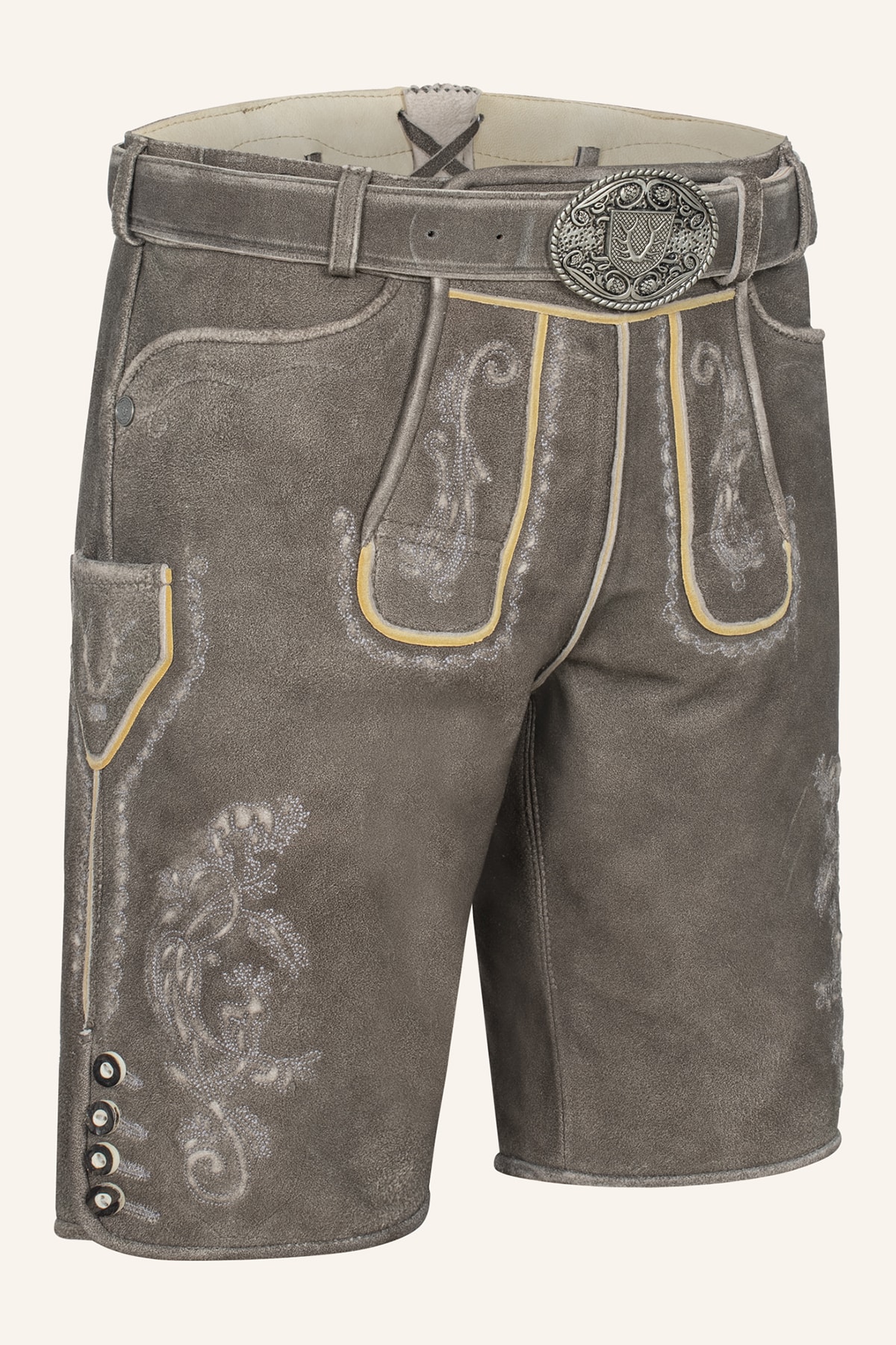 Lederhose Howard met riem