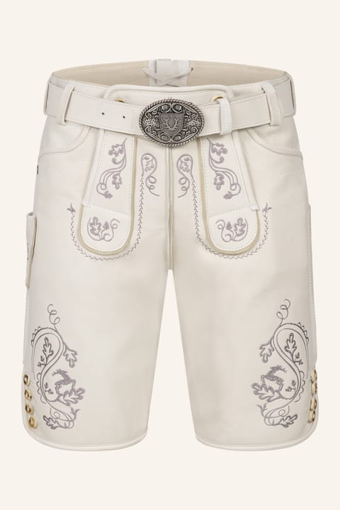 Lederhose Evan met riem