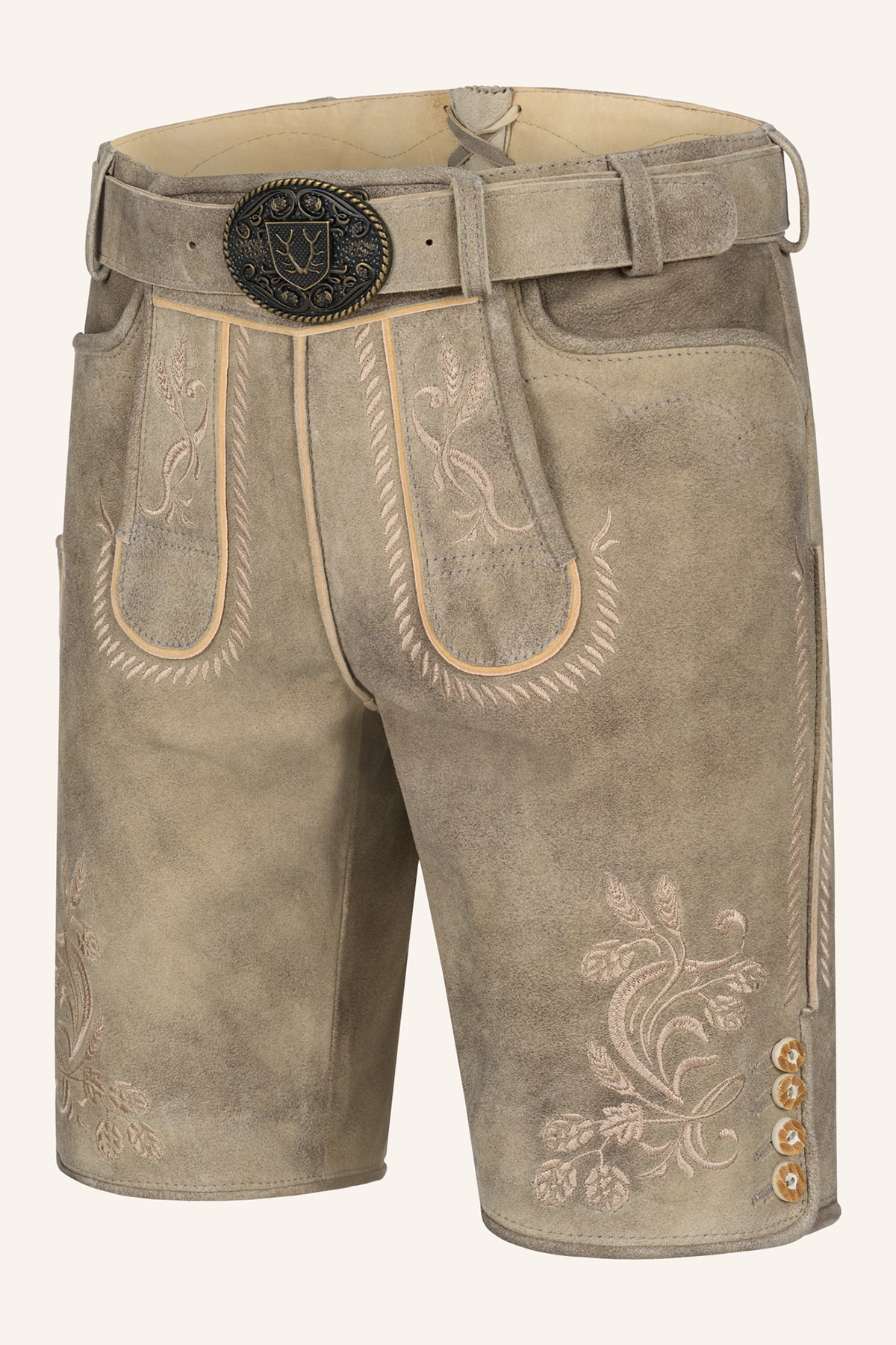 Lederhose Ryann met riem