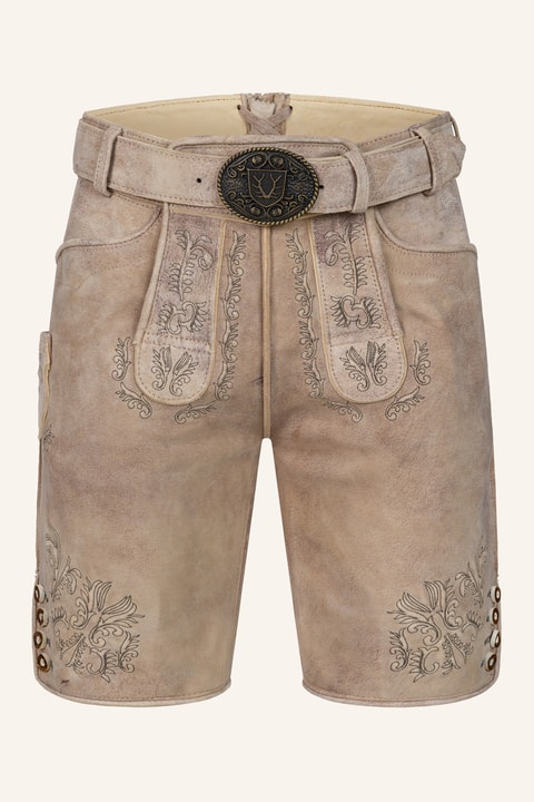 Lederhose Patrizio met riem