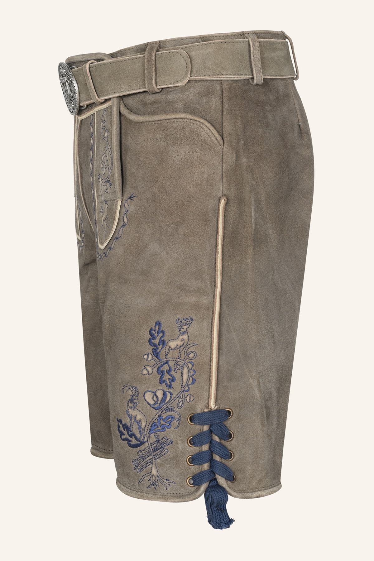 Lederhose Nilio met riem