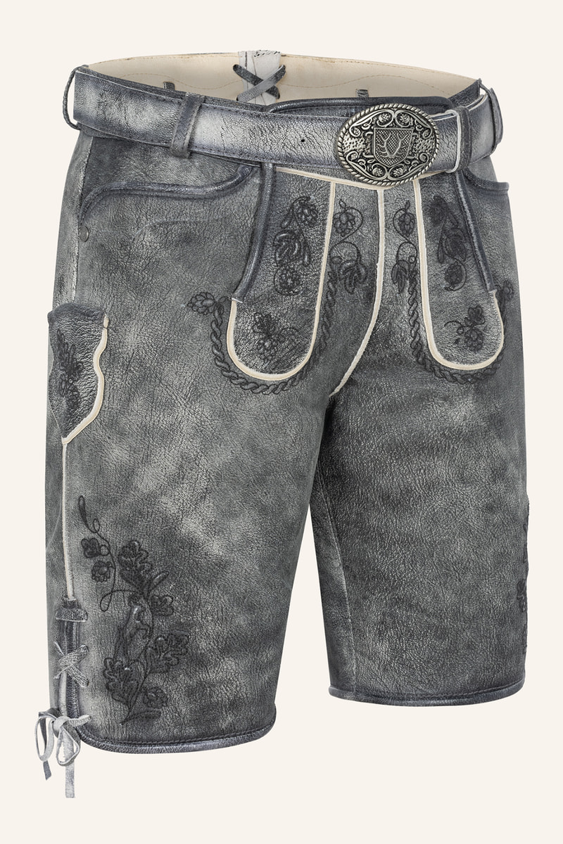Lederhose Okko met riem
