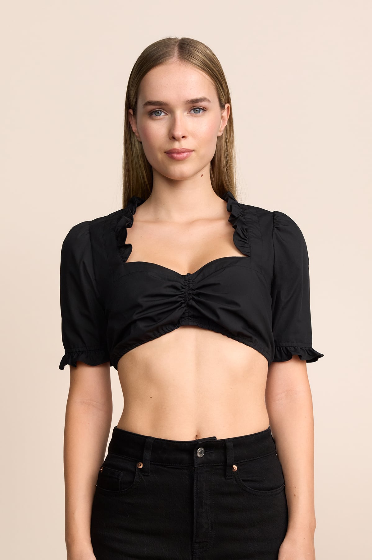 Dirndl blouse Negra