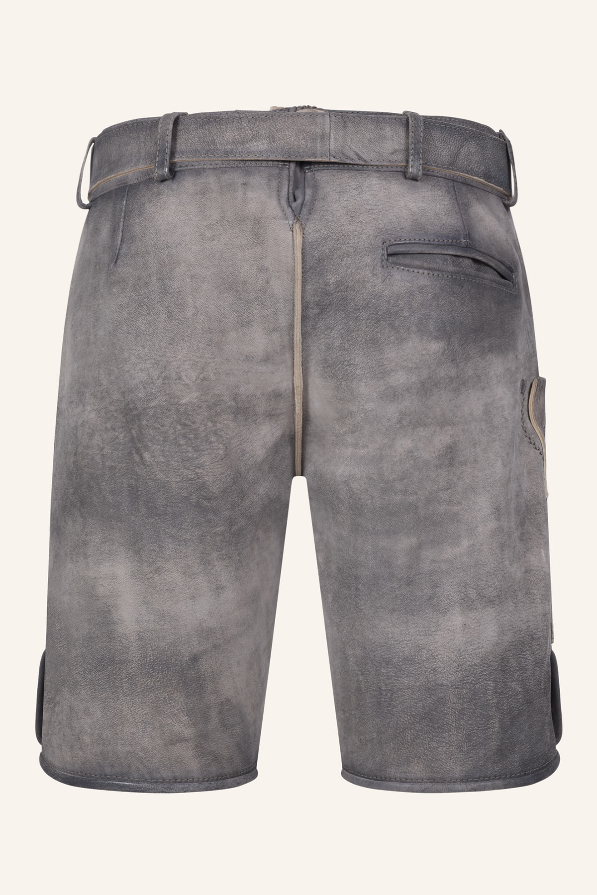 Lederhose Wincent met riem