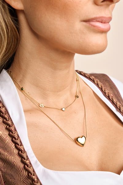 Trachten Ketting Herzchen