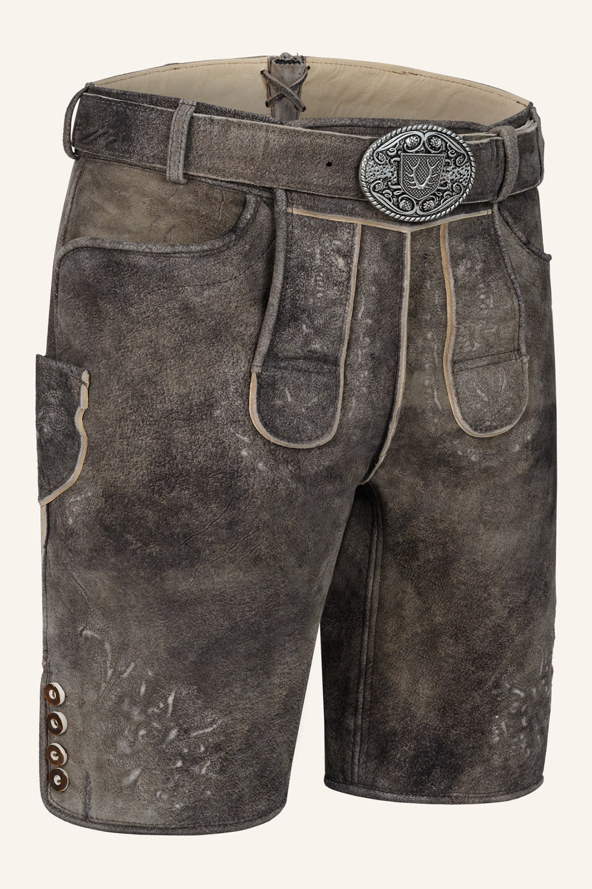 Lederhose Patrizio met riem