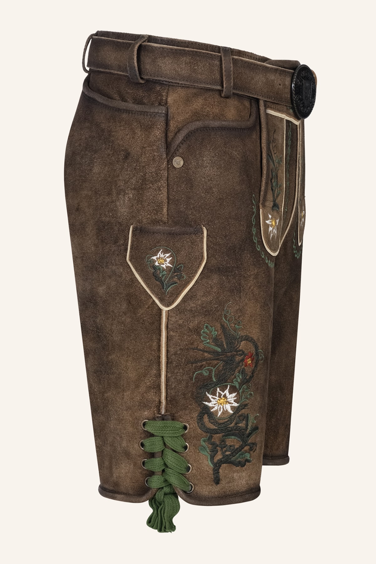 Lederhose Alexander met riem