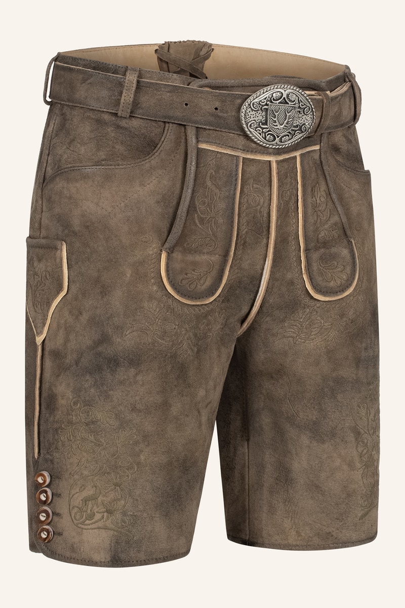 Lederhose Denis met riem