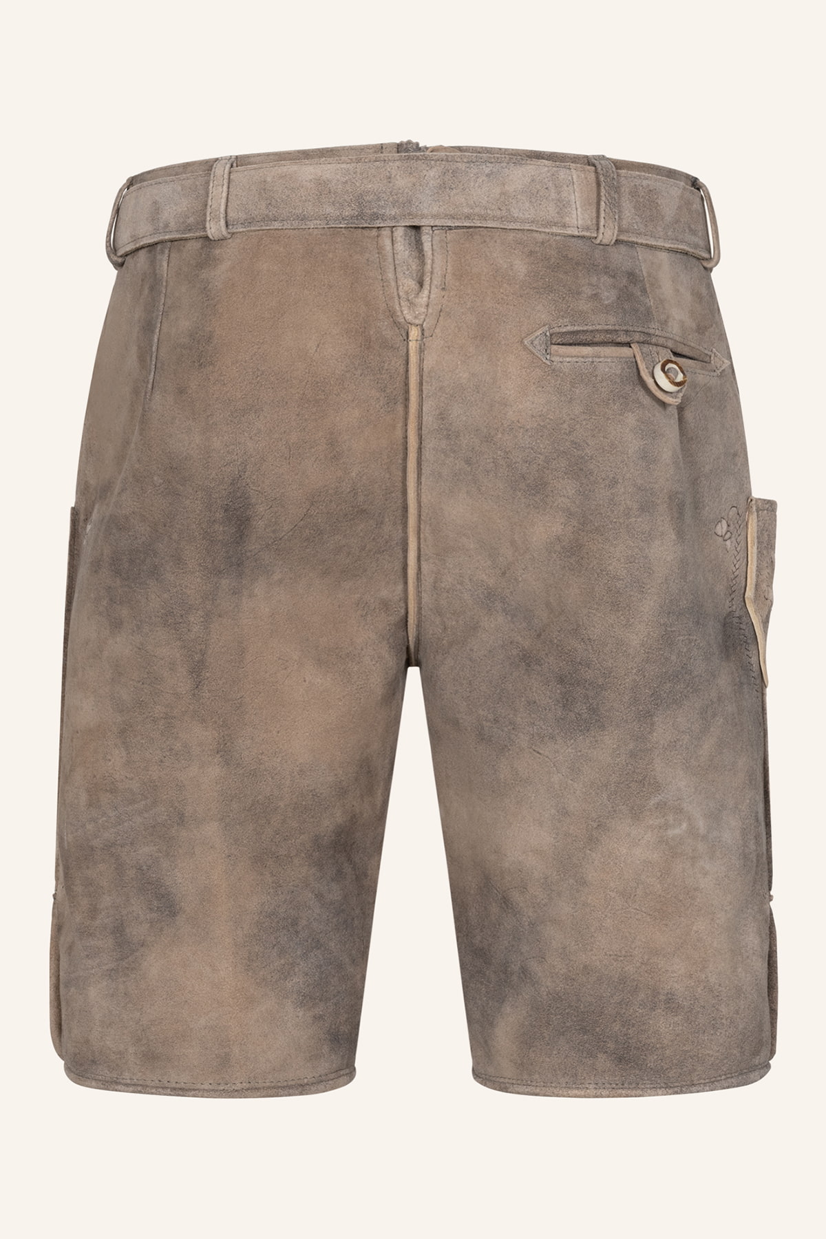 Lederhose Berno met riem