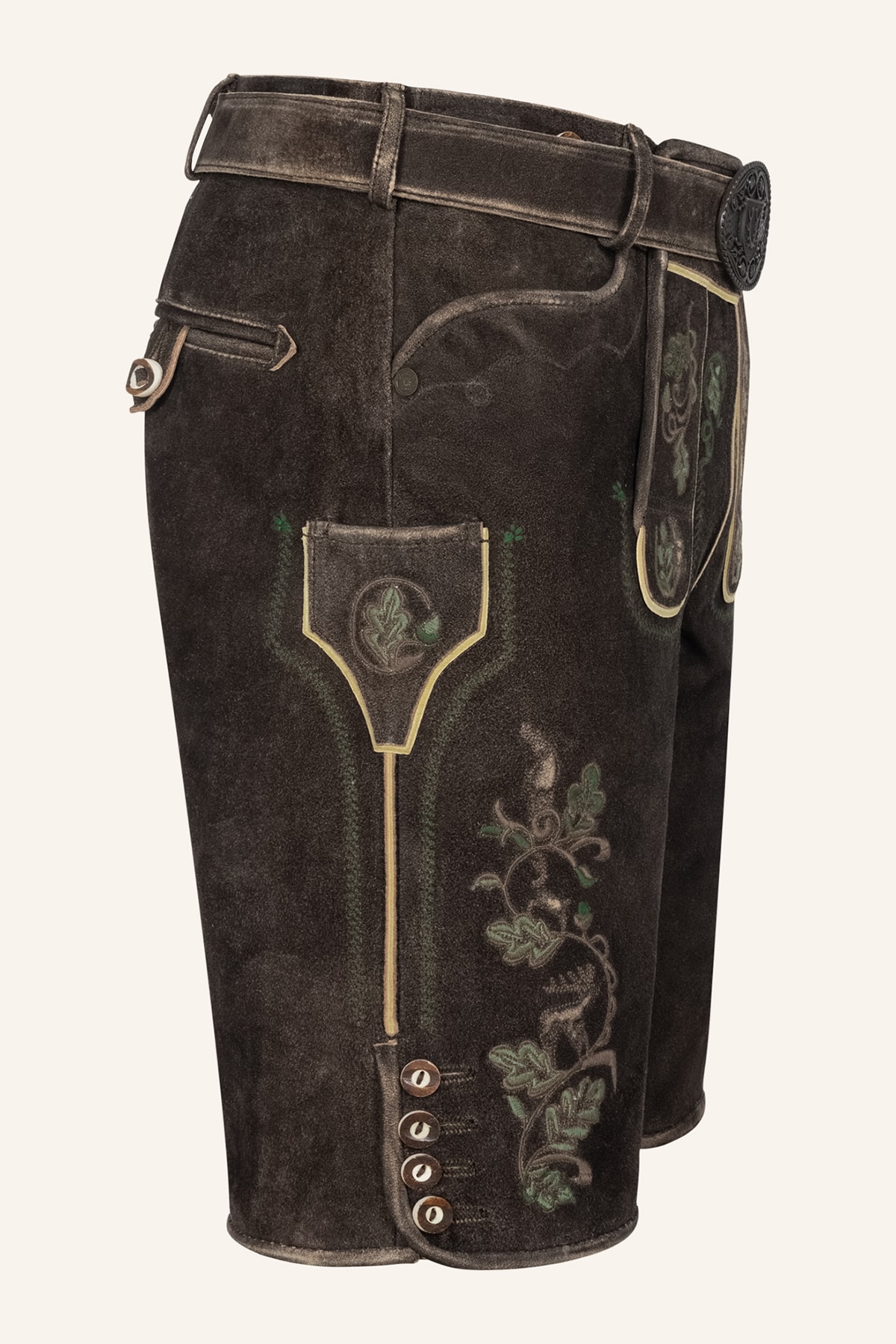Lederhose Adreon met Riem