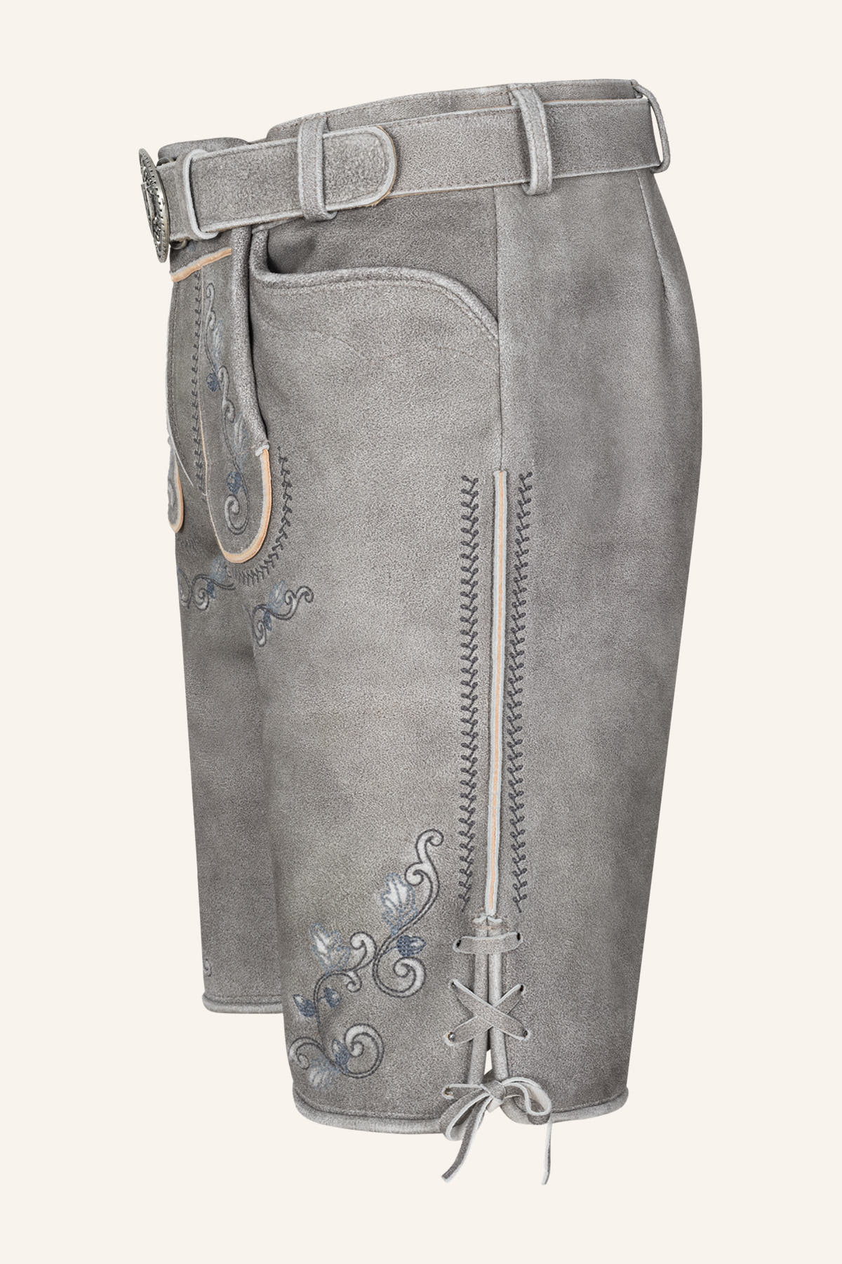 Lederhose Emir met riem
