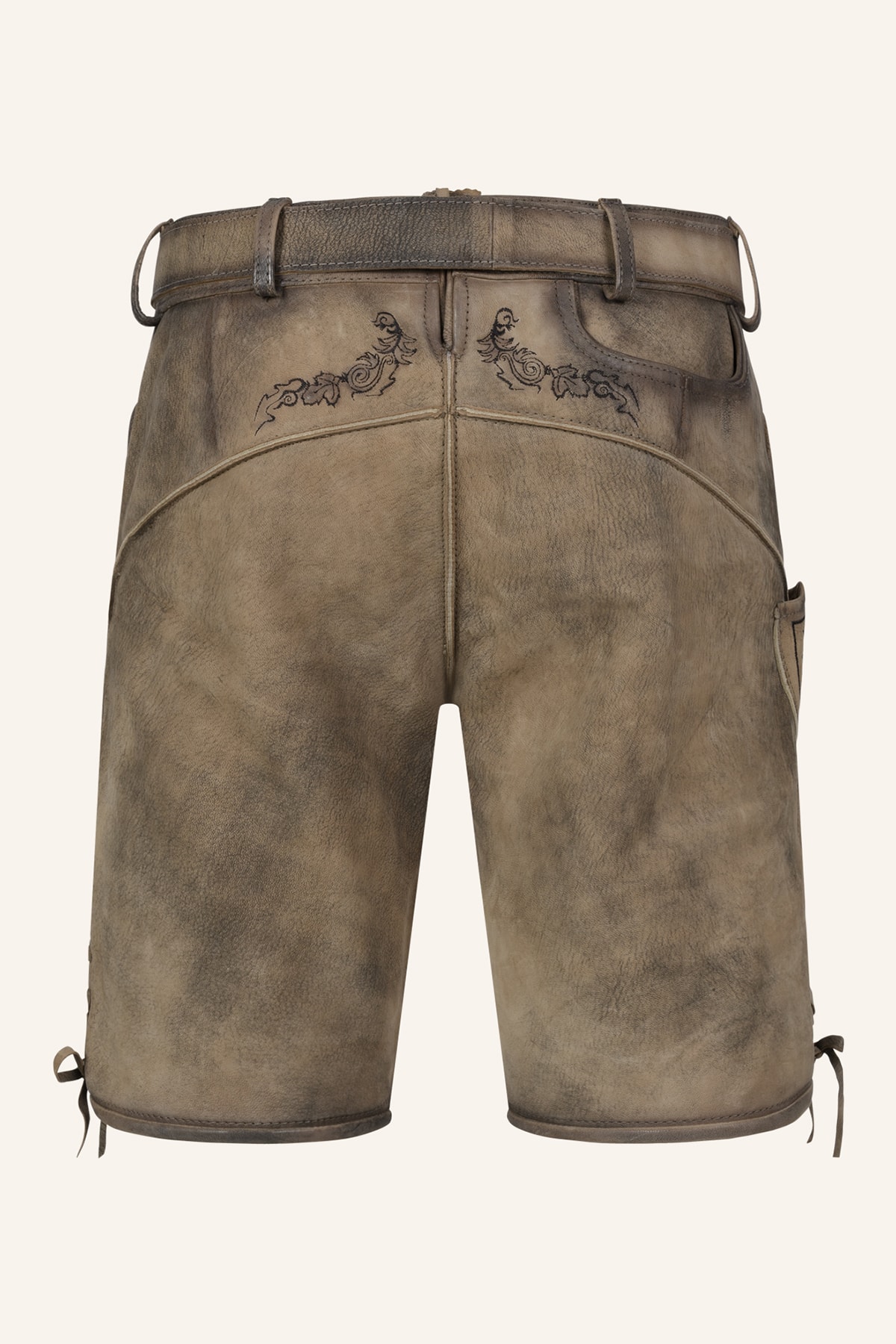 Lederhose Giuliano met riem