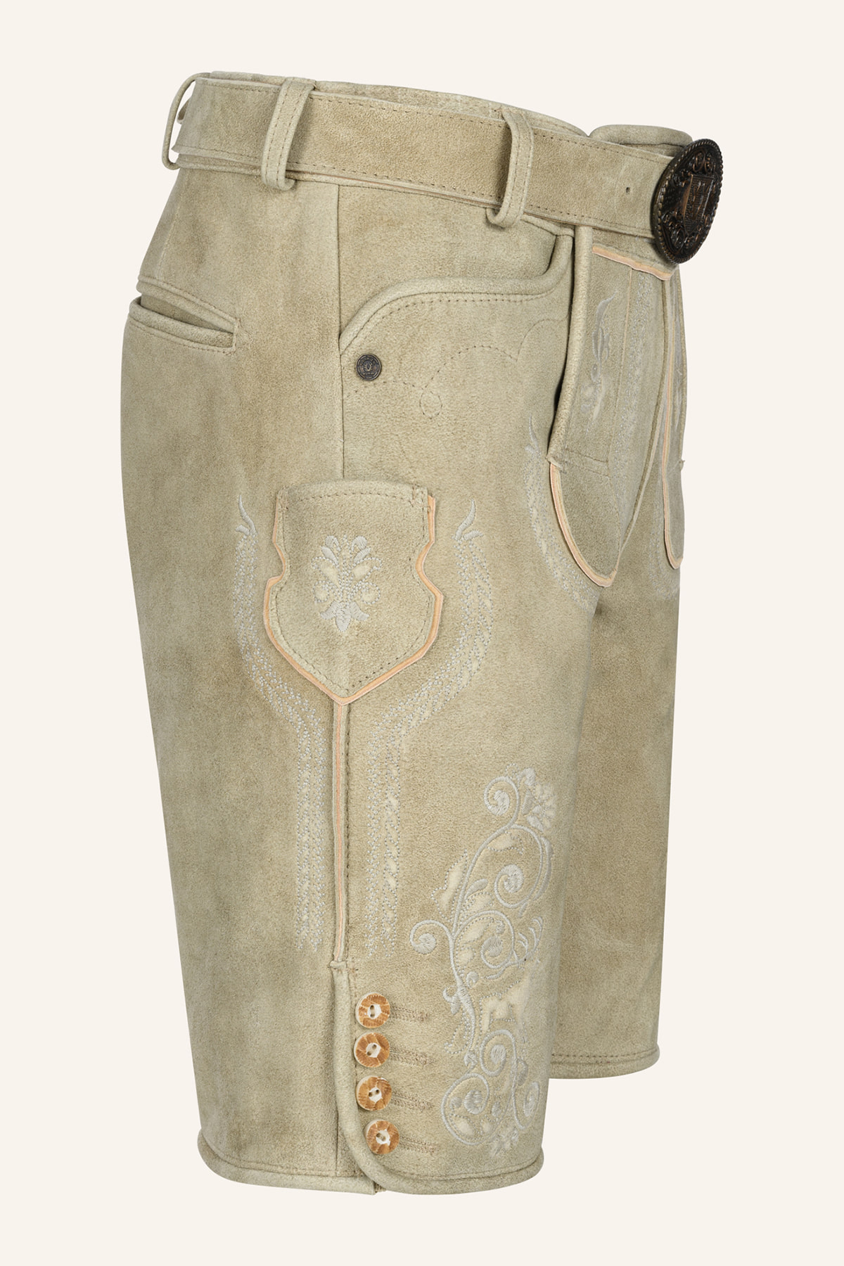 Lederhose Miquel met riem
