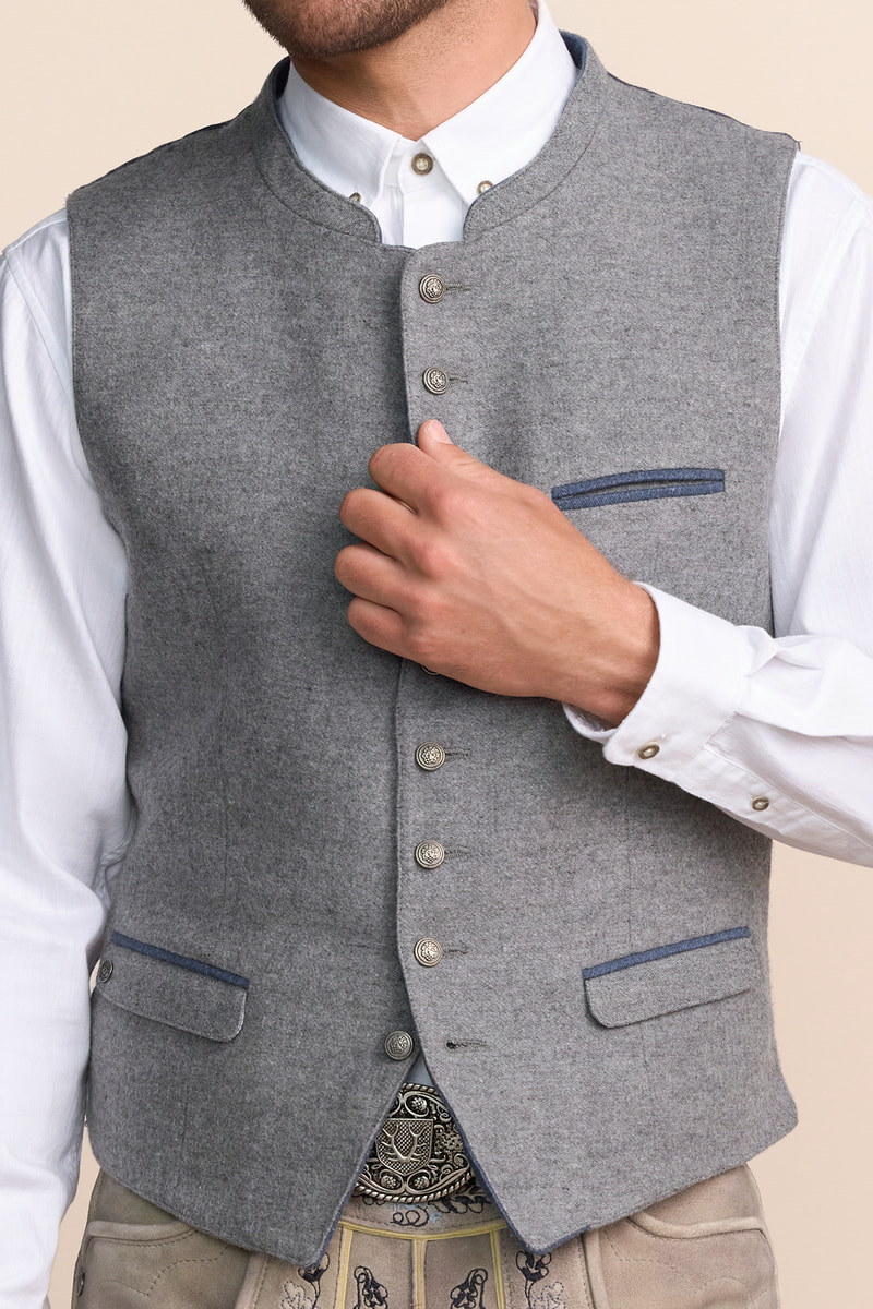 Trachten vest Zedric