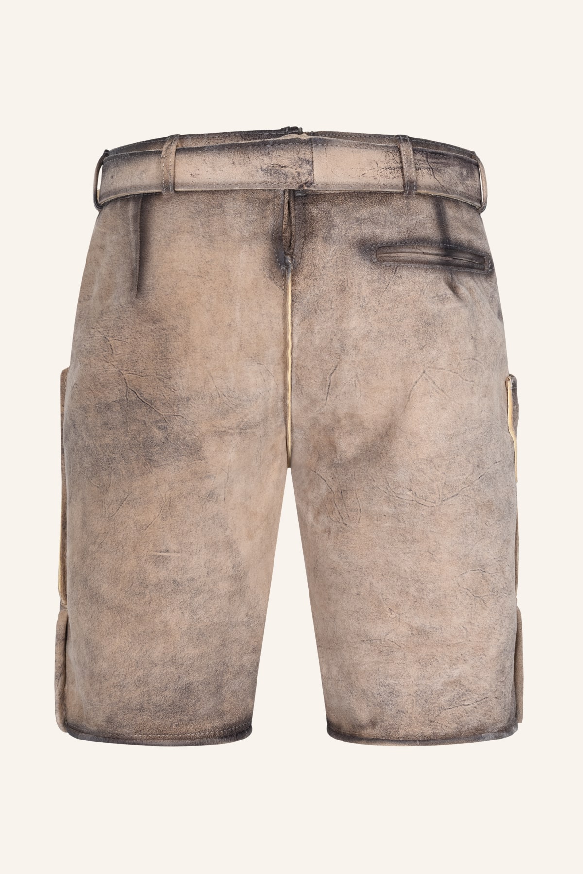 Lederhose Aelion met riem