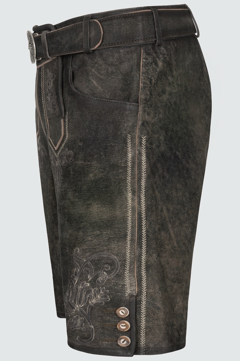 Lederhose Arijus met riem
