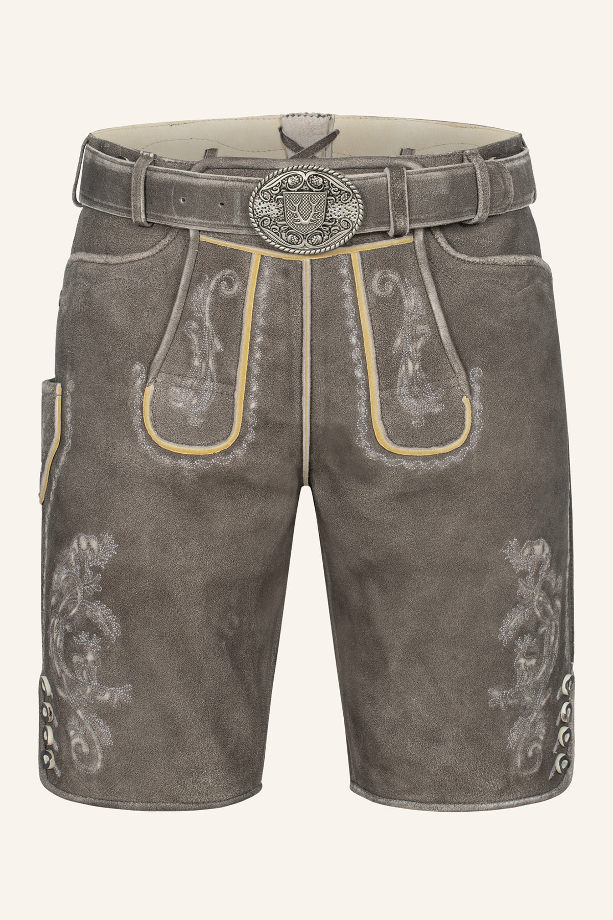 Lederhose Howard met riem