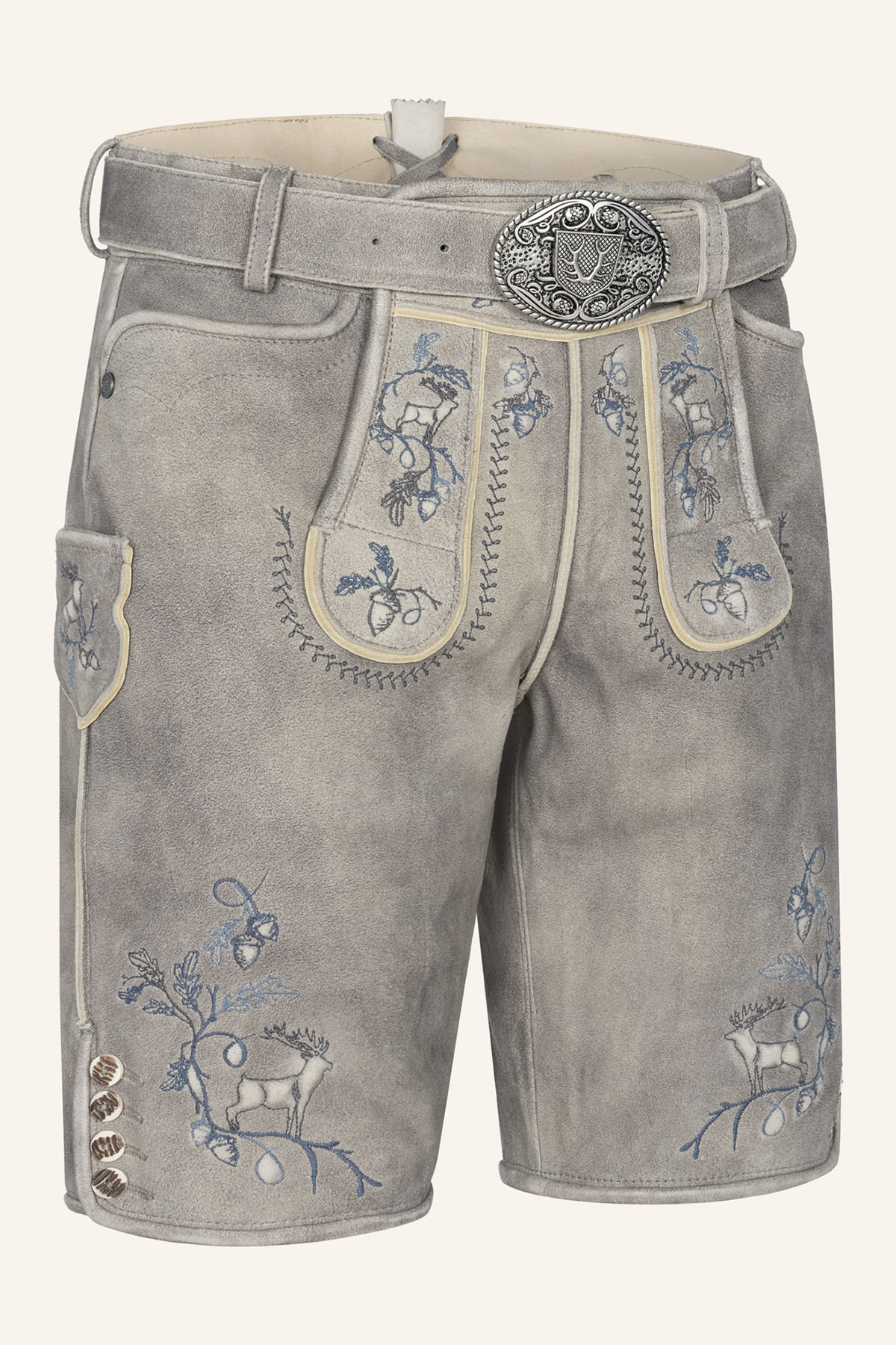 Lederhose Ulf met riem