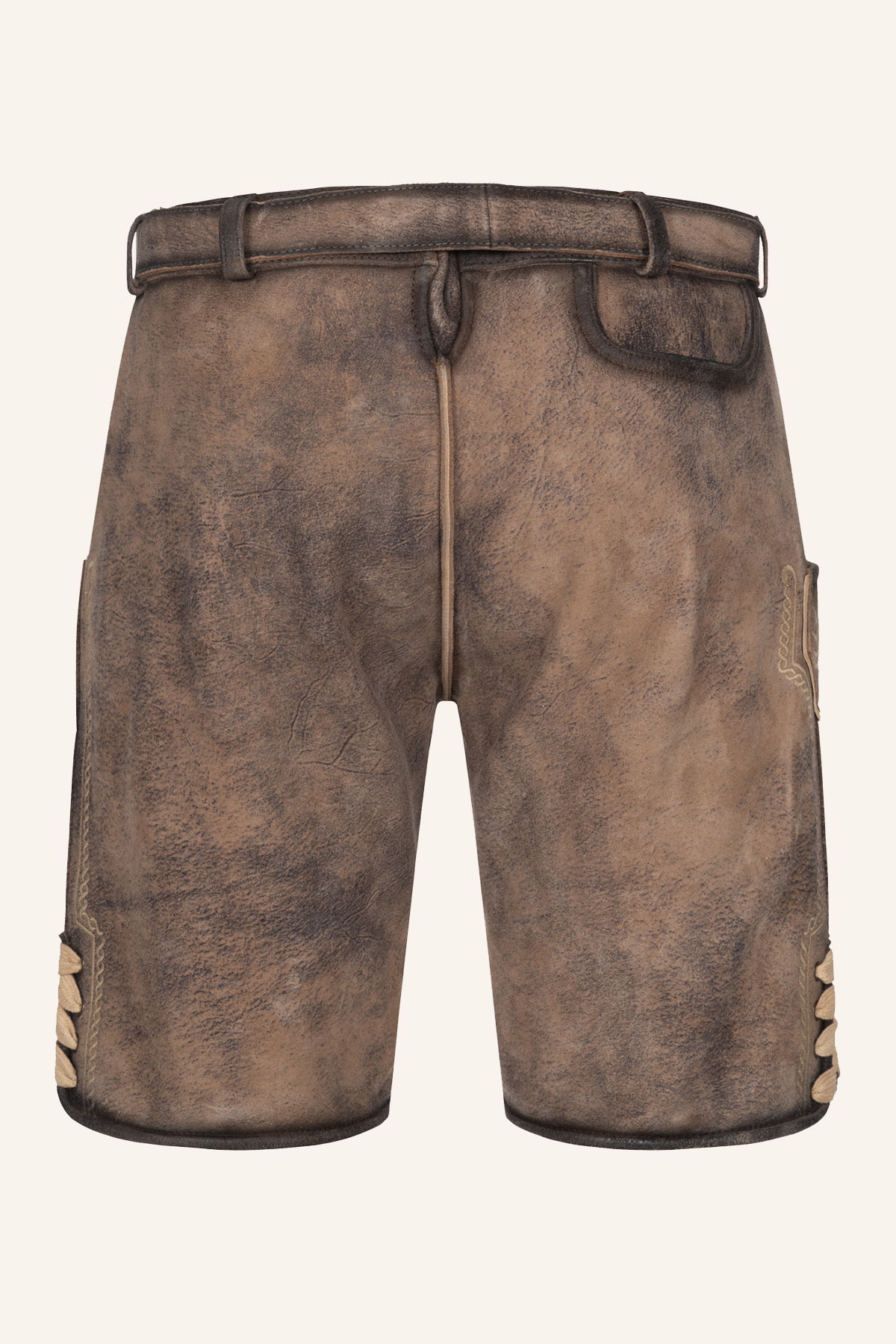 Lederhose Magnus met riem